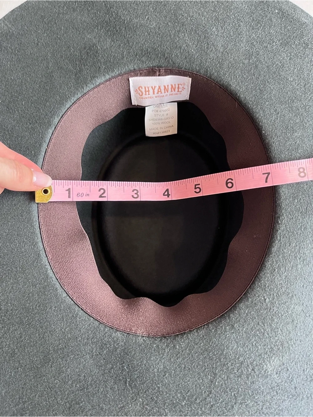 Shyanne Black Wool Western Hat Silver Concho